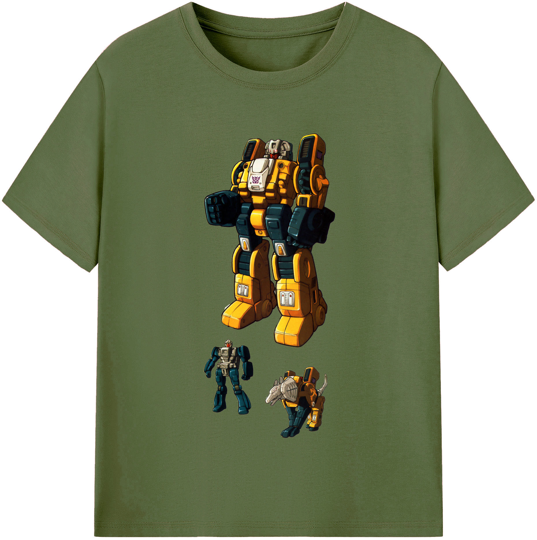 （画像用）  綿100％半袖Tシャツ（フロントプリント）